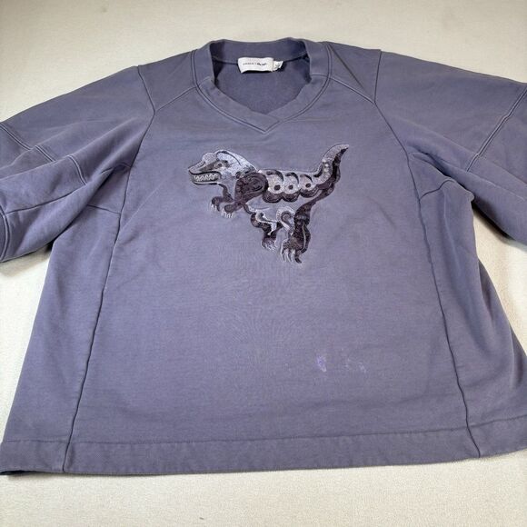 Coach Rexy By Zhu Jingyi Short Sleeve Sweatshirt Women’s Small - Picture 8 of 12